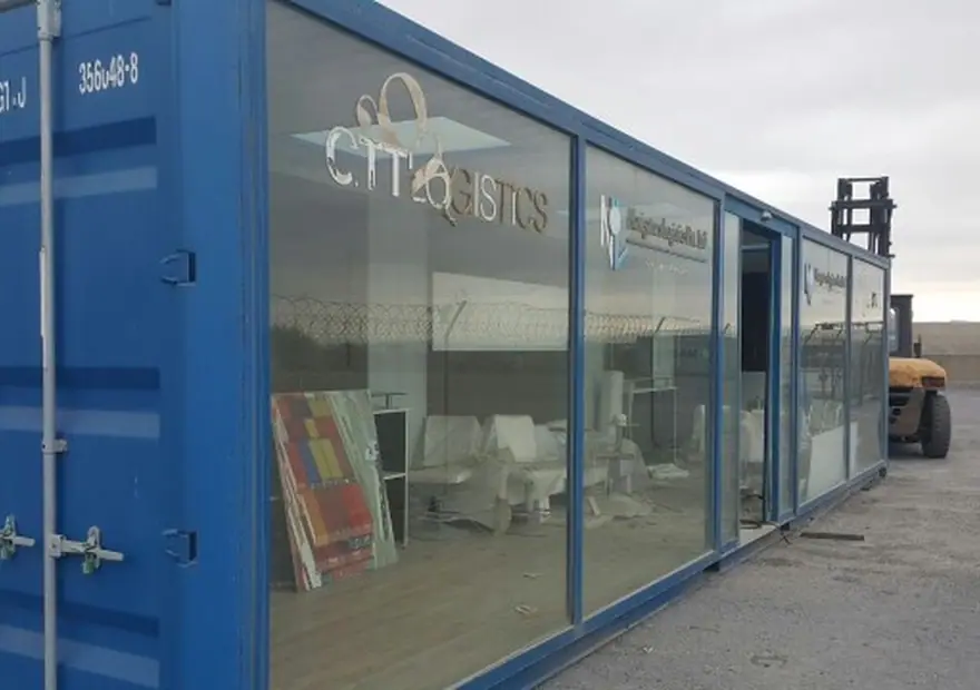Fuar Standı — Uskont konteyner ticari projesi